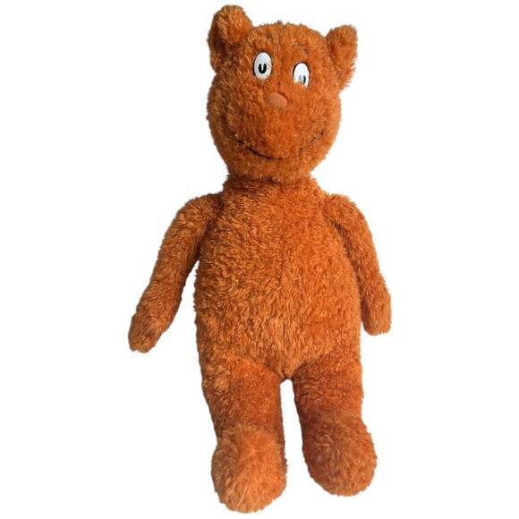 Dr Seuss Hop On Pop Plush Brown Bear 16 in 1963 Vintage Stuffed Animal Toy - Picture 14 of 14